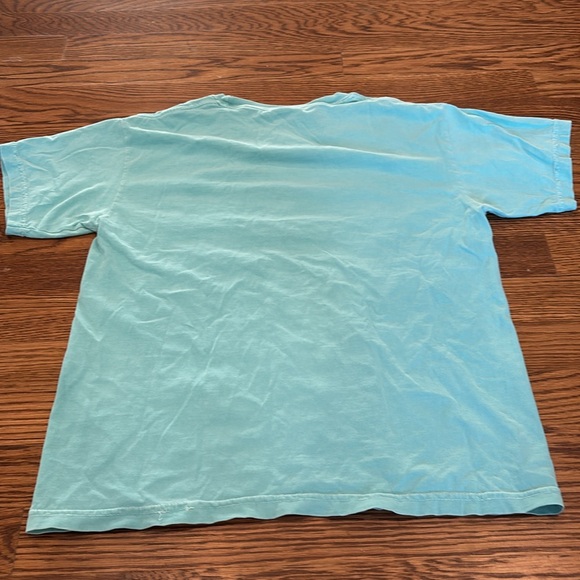 Comfort Colors Texas Tee - size L (youth) - color: turquoise - Picture 2 of 3